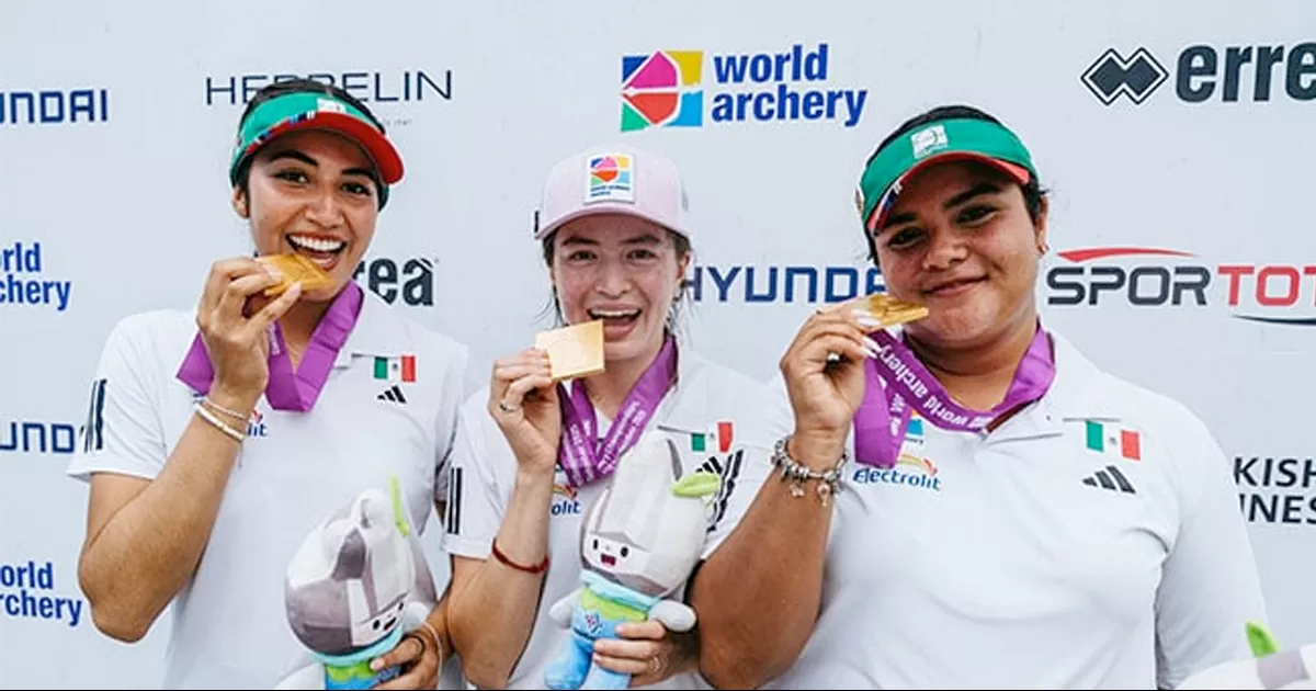 Histórico! México conquista el Oro por primera vez en un Mundial de Tiro  con Arco